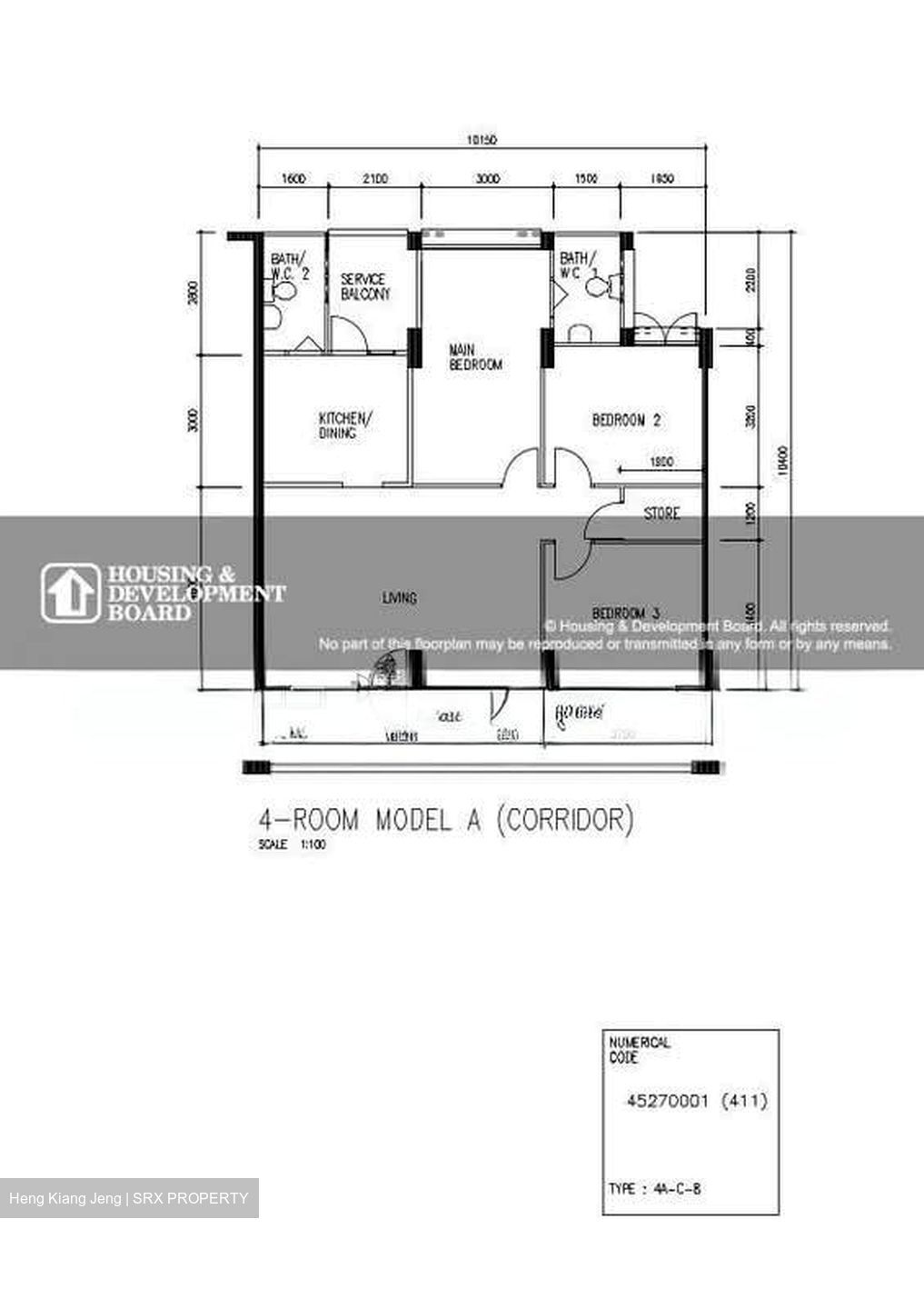 Blk 655 Woodlands Ring Road (Woodlands), HDB 4 Rooms #544481551